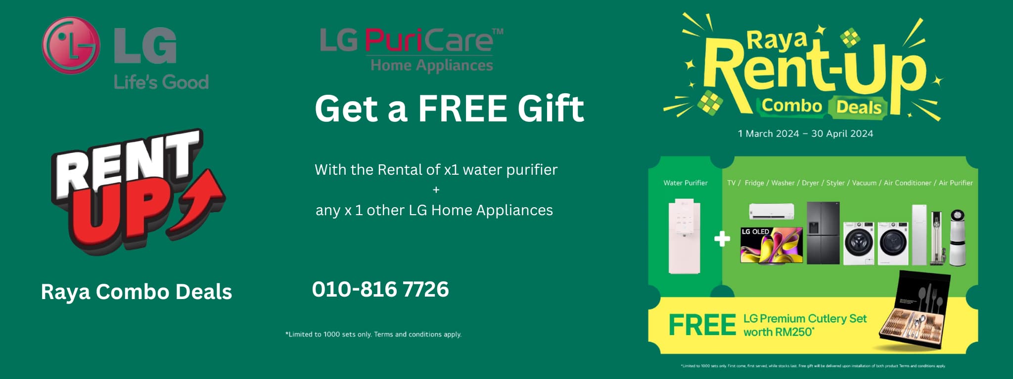 LG Rent up kuala lumpur, LG rent up Water purifier, LG rent up home appliances, LG rent up washer dryer, lg fridge rent up cyberjaya